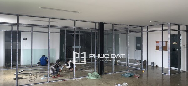 Công trình vách nhôm kính cường lực TPHCM 2 cong trinh vach nhom kinh tphcm 1