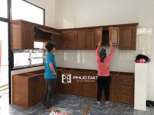 Kinh nghiệm làm tủ bếp đơn giản tiết kiệm.