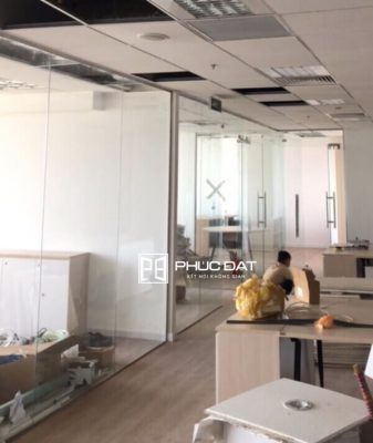 Công trình vách kính cường lực văn phòng Quận Phú Nhuận, TPHCM