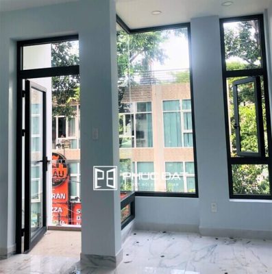 Công trình nhôm kính tổng thể tại Nguyễn Thái Bình, Tân Bình, TPHCM