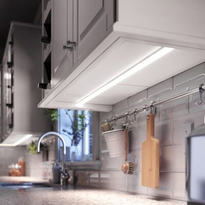 Thiết kế bóng đèn cho tủ bếp
