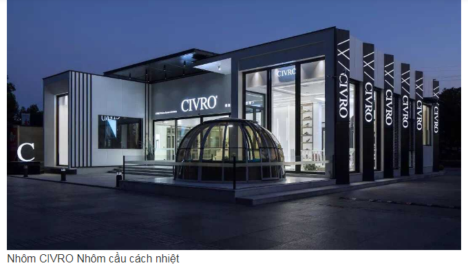Hình ảnh trụ sở Civro nơi sản xuất ra dòng cửa nhôm cao cấp Civro tại Đức